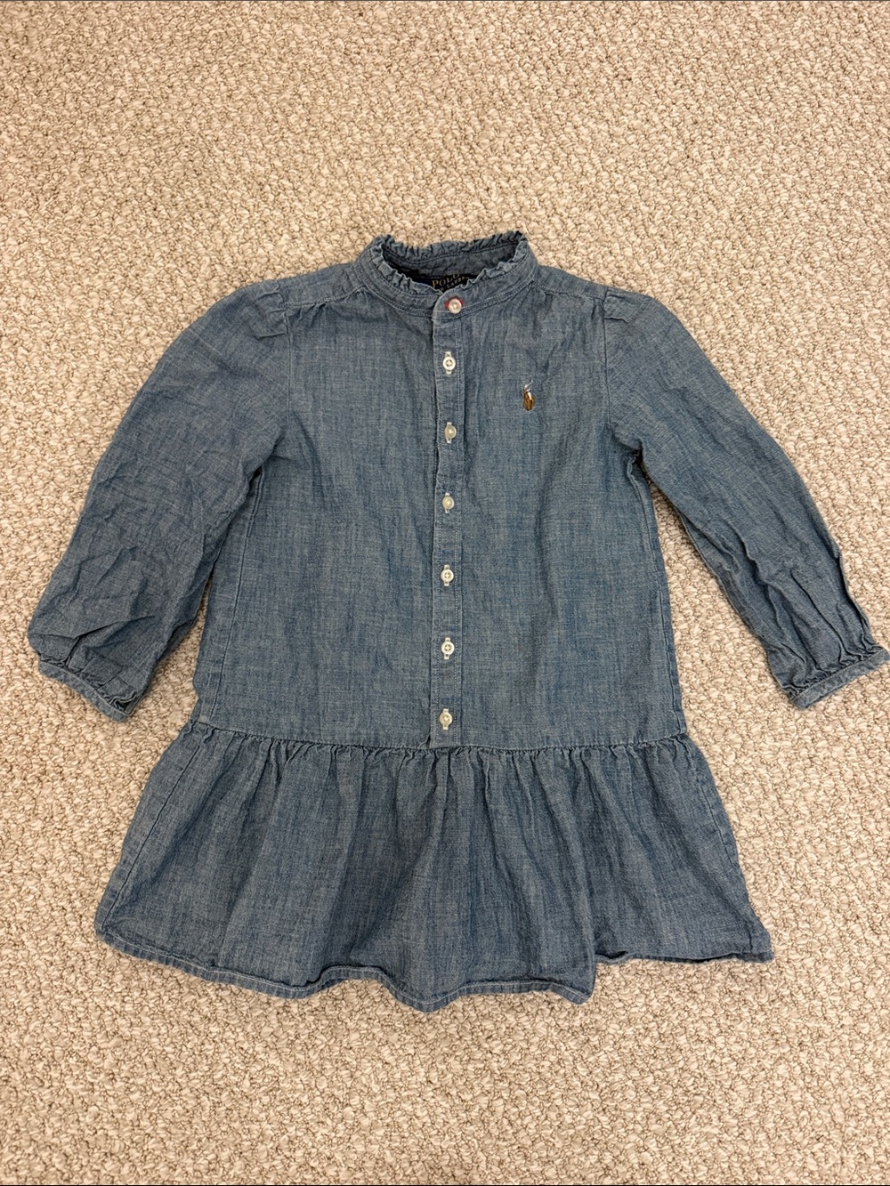 Ralph Lauren Chambray Dress, 3T